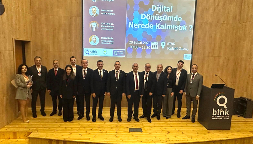BTHK Toplantı Salonu’nda Dijital Dönüşümün Yol Haritası Masaya Yatırıldı